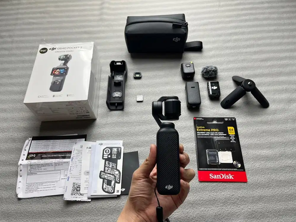 DJI Osmo Pocket 3 Creator Combo Garansi On