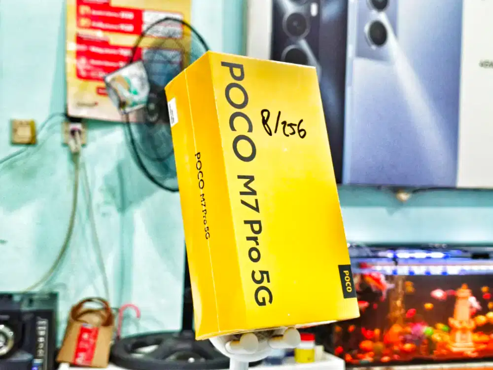 POCO M7 & M7 PRO 5G 8/256 NEW SEGEL PROMO TERMURAH