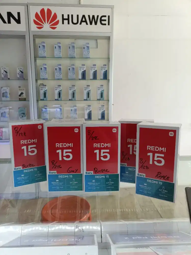 Redmi 15 (8/256) GB Baru Resmi Xiaomi¹