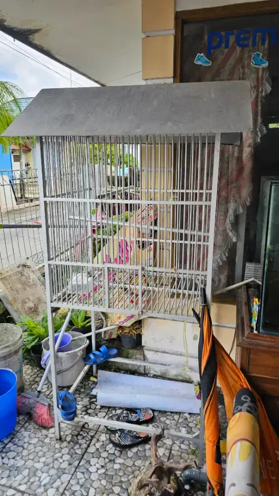 Kandang Burung Alumunium