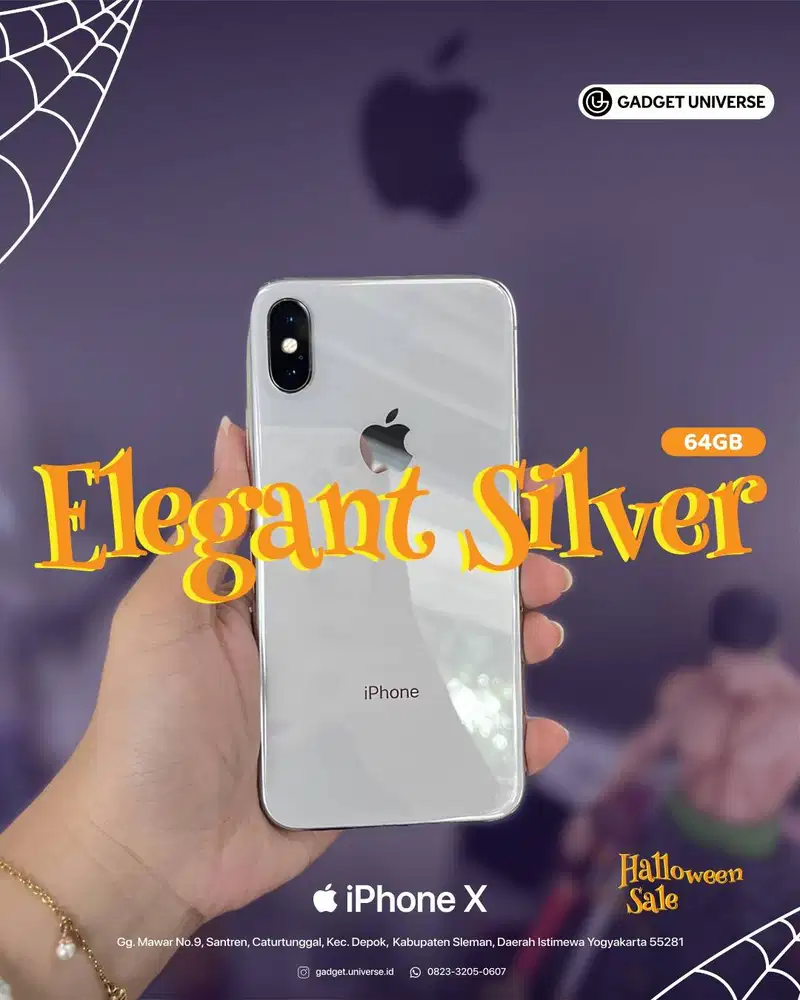 iPhone X 64Gb Whitelist Kemenprin