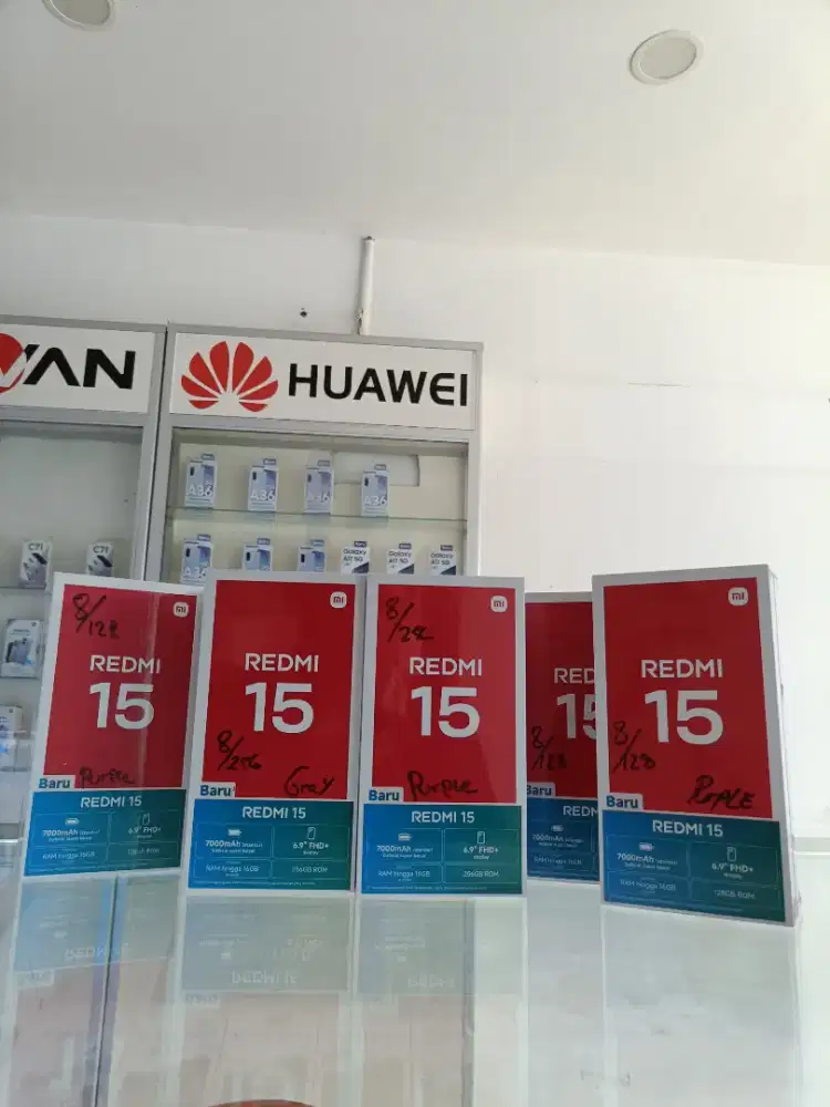 Redmi 15 (8/256) GB Baru Resmi Xiaomi²