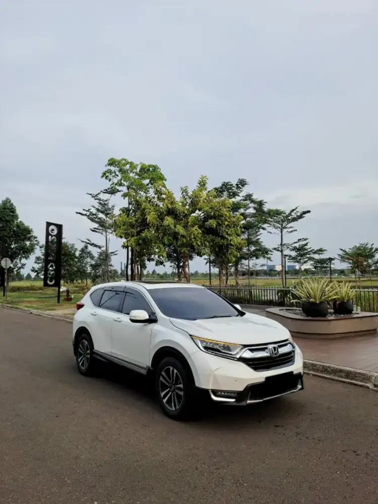 [ Kilometer 40 rb] Honda CRV Prestige turbo 2018 putih