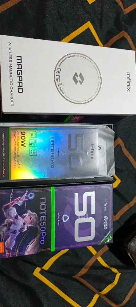 Infinix note50pro 8-8/256 titanium