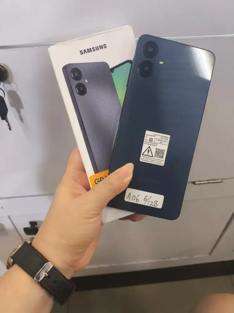 SAMSUNG GALAXY A06 6+6/128 SECOND GARANSI