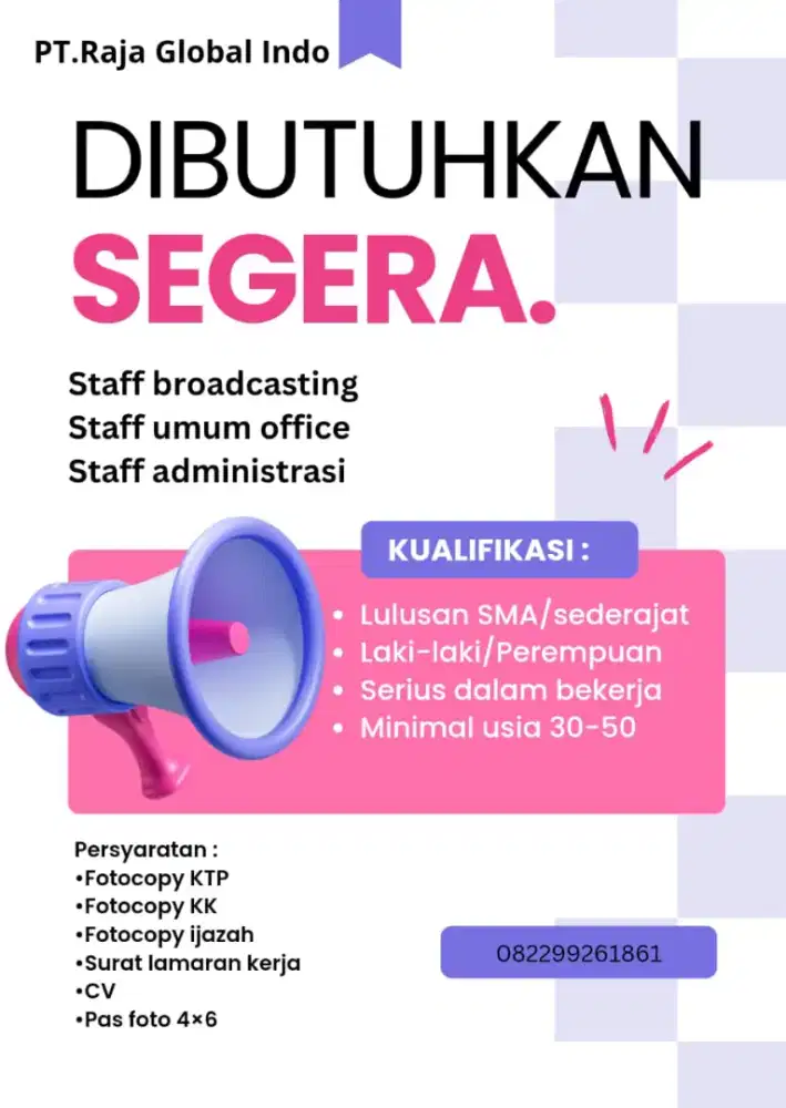 Lowongan pekerjaan