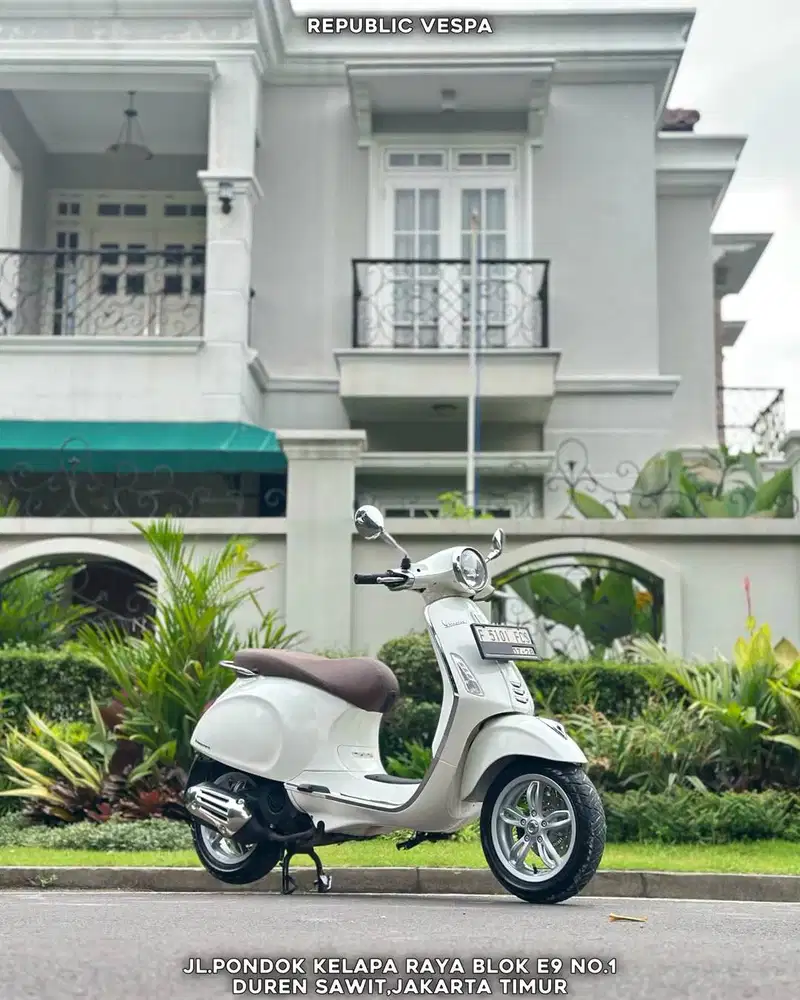 DP 5JT PIAGGIO VESPA PRIMAVERA 150 IGET ABS TH 2018 WHITE
