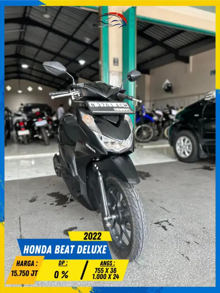 HONDA BEAT DELUXE 2022 NEGO TIPIS LURR HIKMAH MOTOR KEPUH MALANG