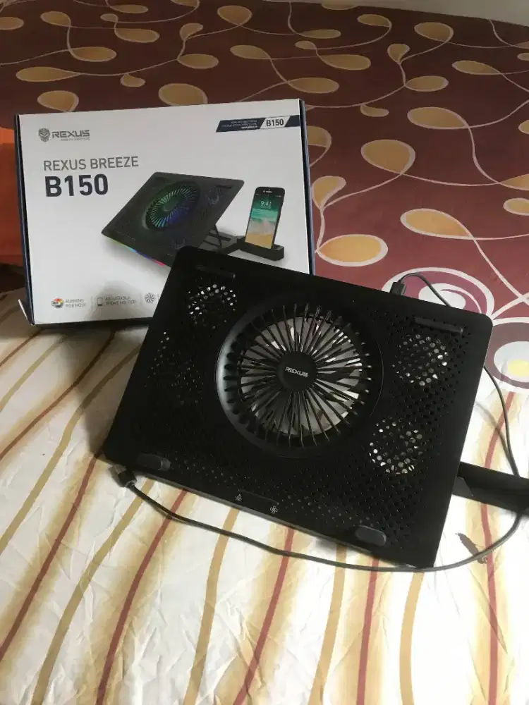 Rexus Cooling pad B150 RGB 5 Fan