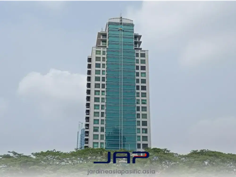 Sewa Kantor Menara Anugrah Luas 370 M2 Semifurnished Area Sudirman Dekat Akses MRT, LRT, KRL, dan Tije
