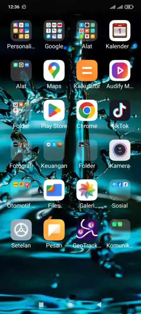 Redmi 9c ram 4/64 siap pakai