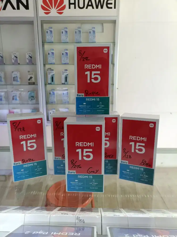 Redmi 15 (8/256) GB Baru Resmi Xiaomi⁸