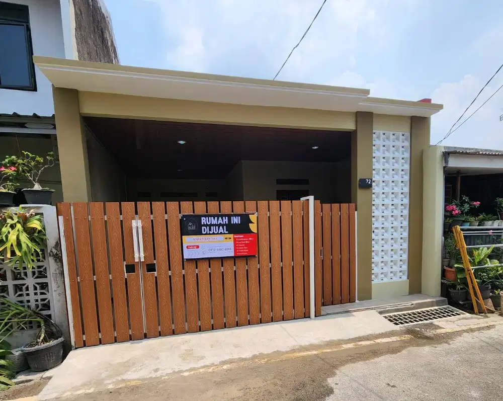 JUAL CEPAT! Rumah Eksklusif di Koperpu Bekasi, Full Renov.