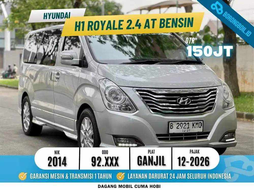 TERMURAH!!HYUNDAI H1 2.4 ROYALE BENSIN AT 2014