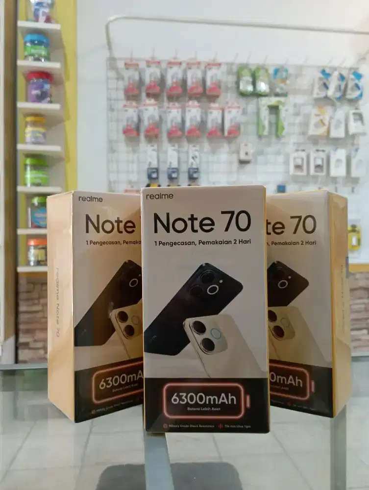 HP REALME NOTE 70 4/128 + GARANSI RESMI 100%