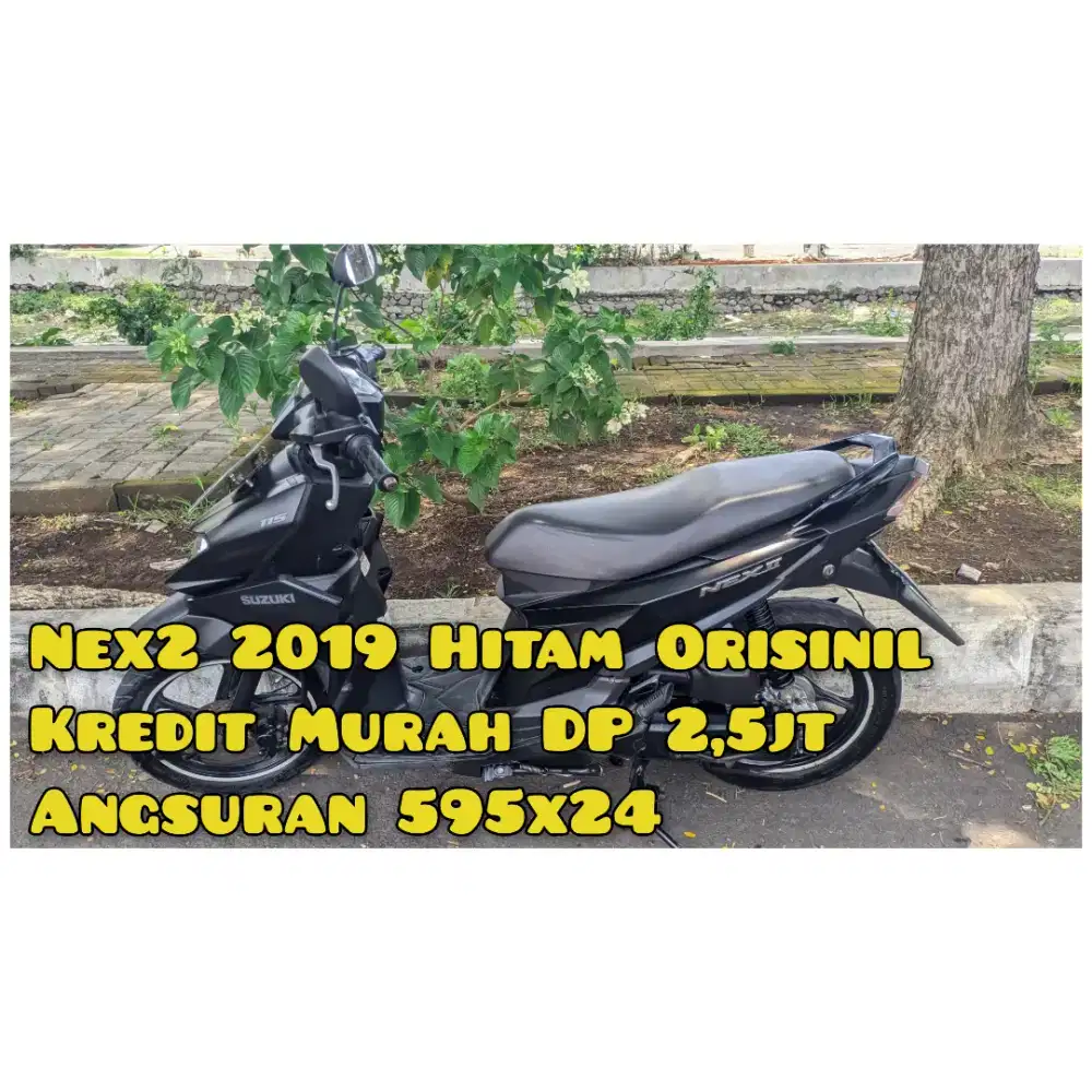 Nex2 2019 Hitam Doff Full Orisinil