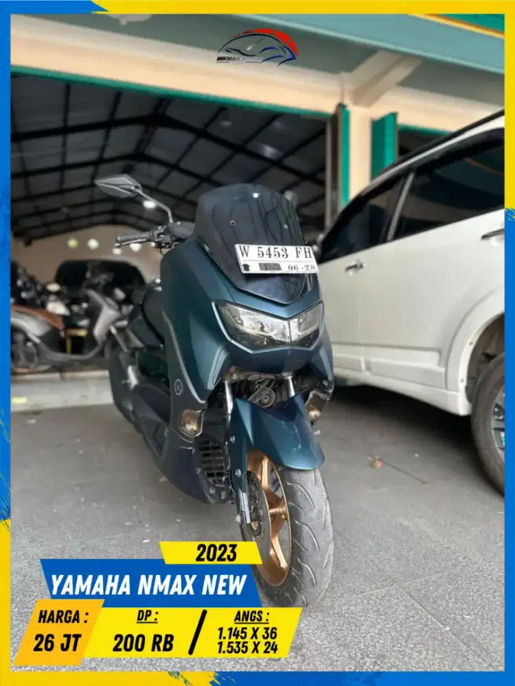 YAMAHA NMAX NEW 2023 PLAT W GERCEP BOSS HIKMAH MOTOR KEPUH MALANG