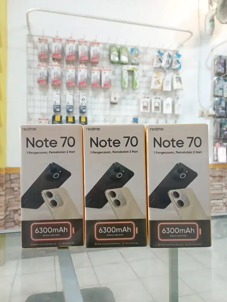 HP REALME NOTE 70 4/128 + GARANSI RESMI 100%