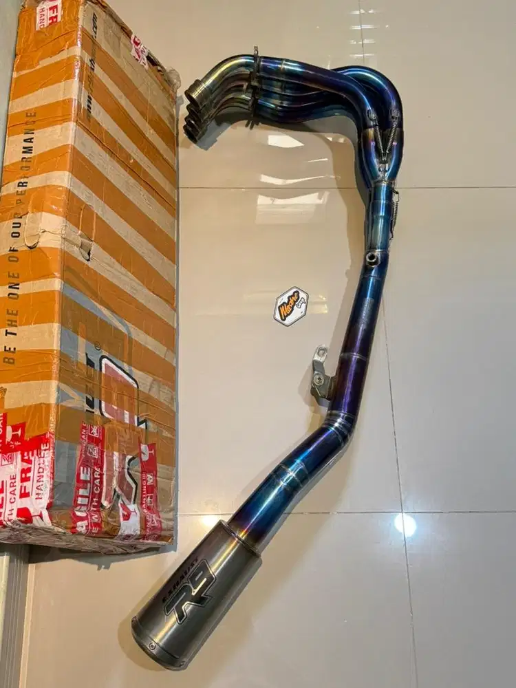 Knalpot R9 M2 Titanium ZX25R ZX25Rr