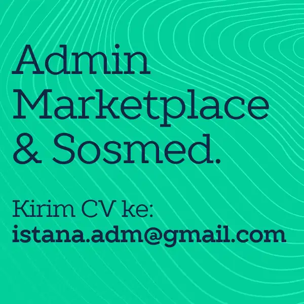 Admin Marketplace & Sosial Media