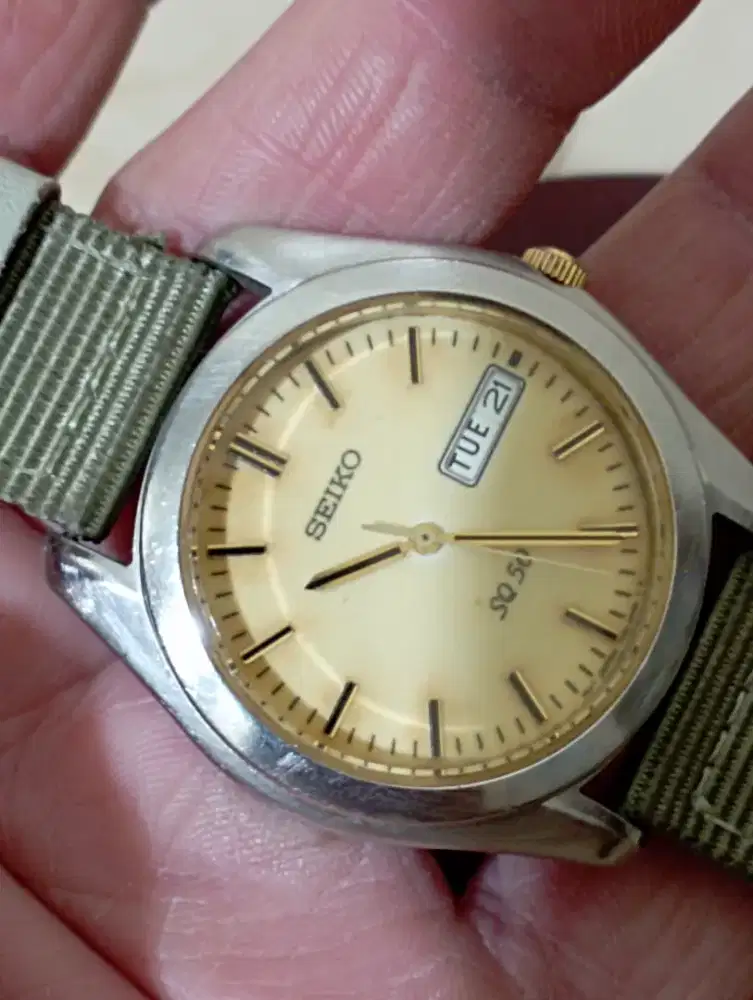 jam tangan seiko Quartz movnt japan