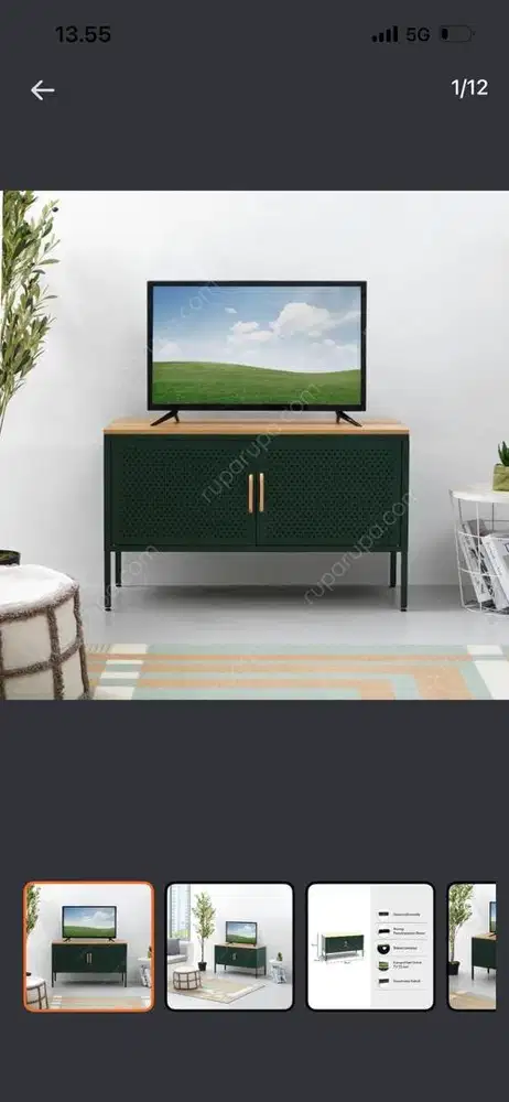 Tv stand metal awet