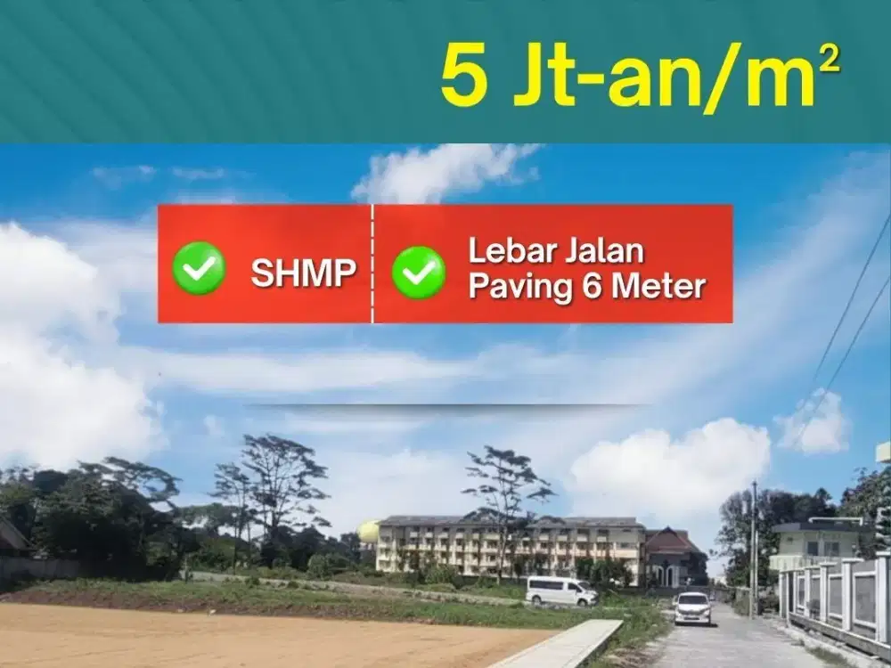 Tanah Jogja Strategis Tepi Jalan Area Kampus UII, Cocok untuk Kost dan Investasi