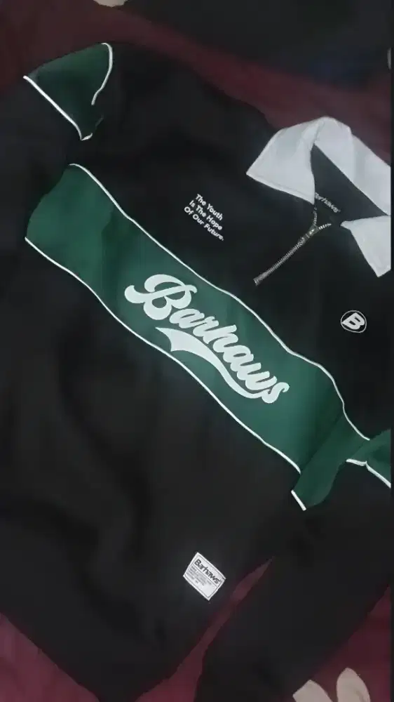 Barhaws street wear half Zipper