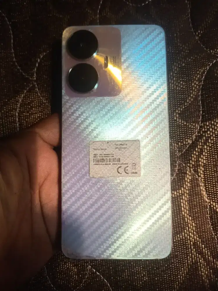 Hp realmec55  ram 8/256 kondisi seken