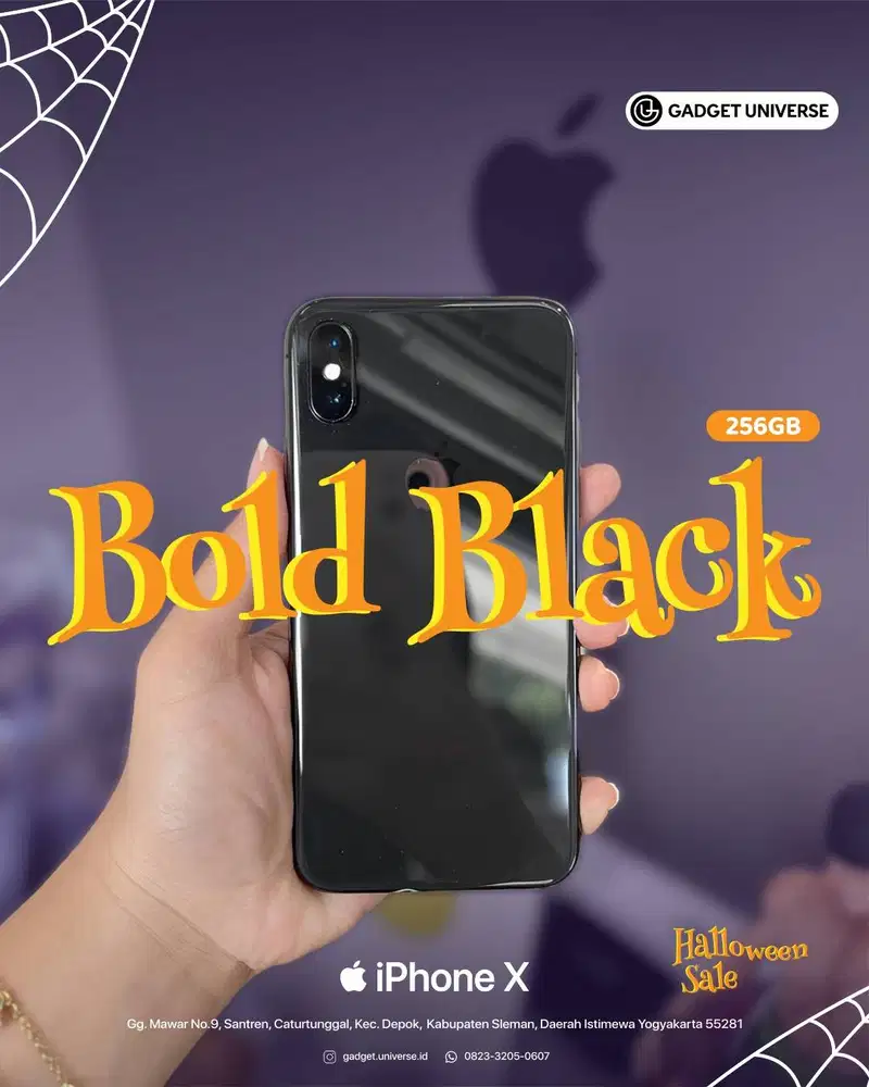 iPhone X 256Gb Whitelist Kemenprin