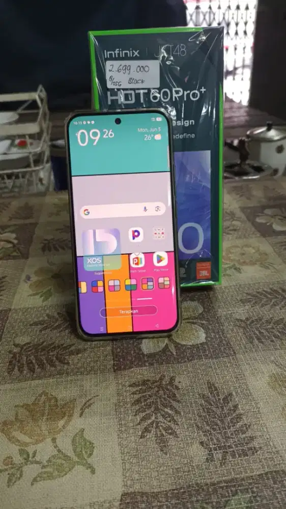 Infinix hot 60 pro plus (8/256) Jual or nyari kembalian