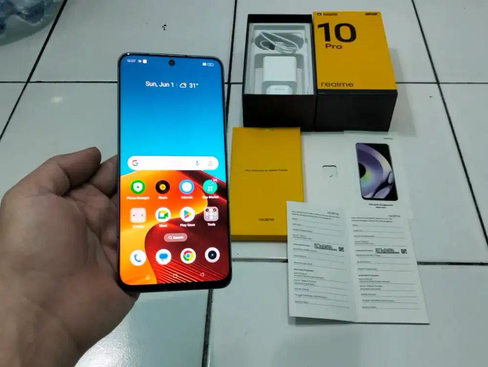 REALME 10 PRO 5G RAM 8GB +4GB / 128GB 6.72in 108MP NFC Snapdragon 695