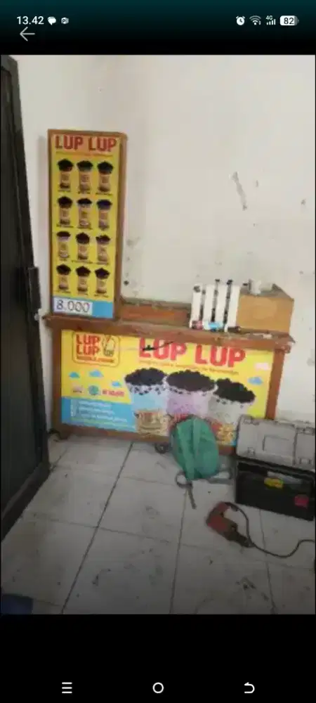 Meja /gerobak dagang /booth