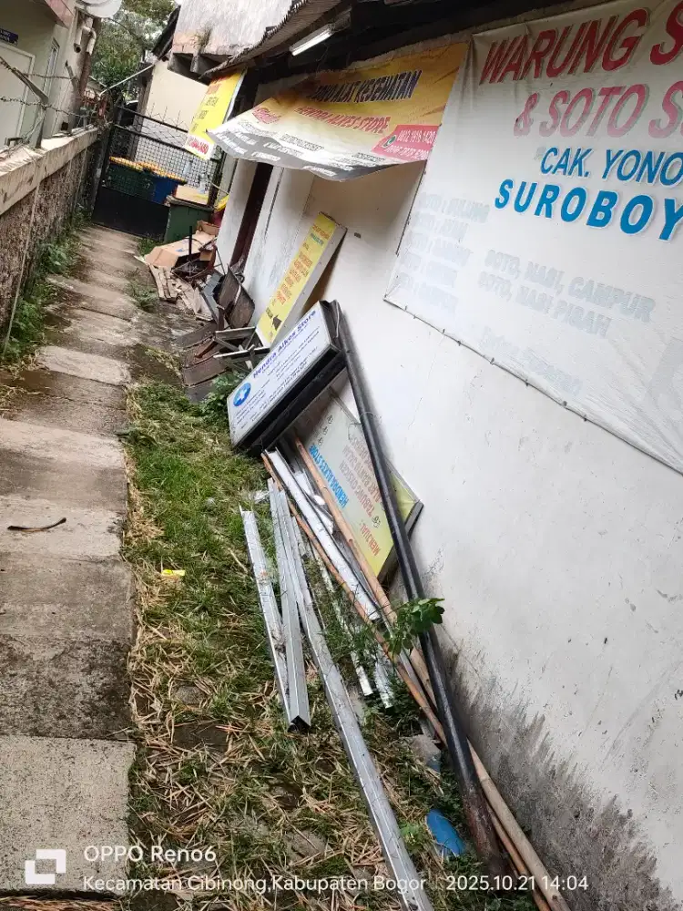 Tiang Besi Neon Box
