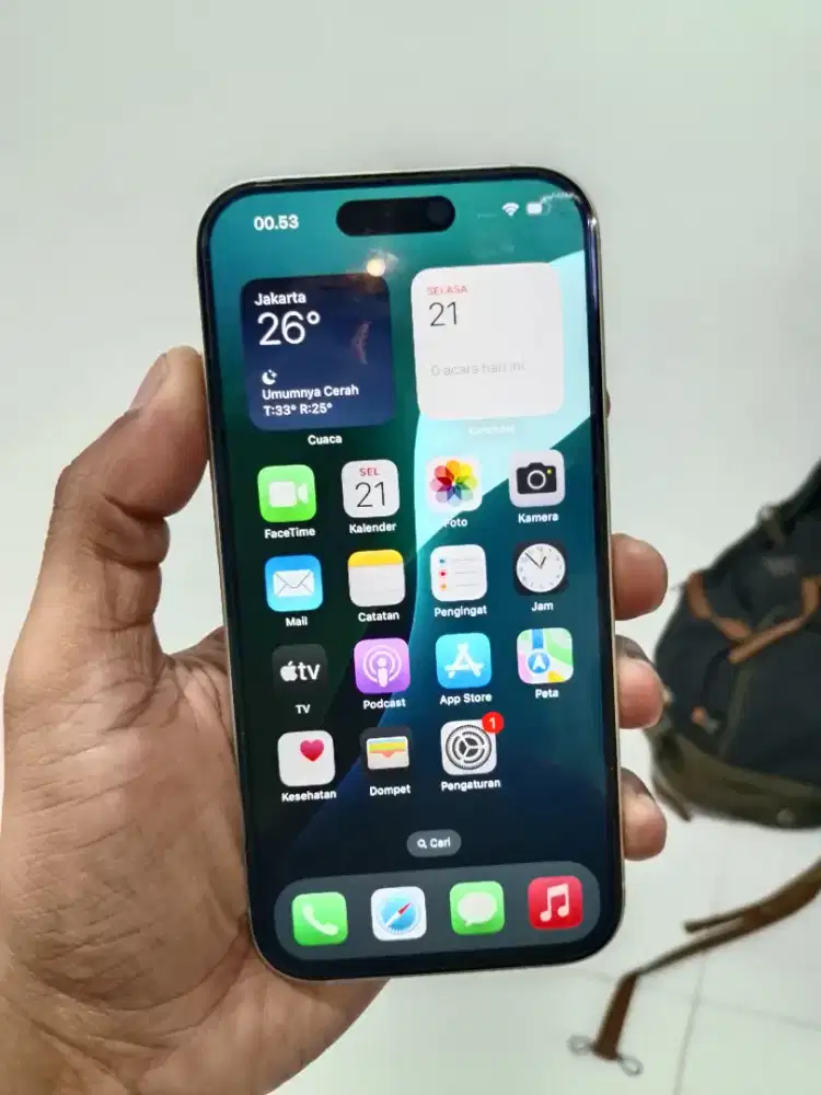 Iphone 15 Yellow 128GB iBox Garansi Aktif November 2026