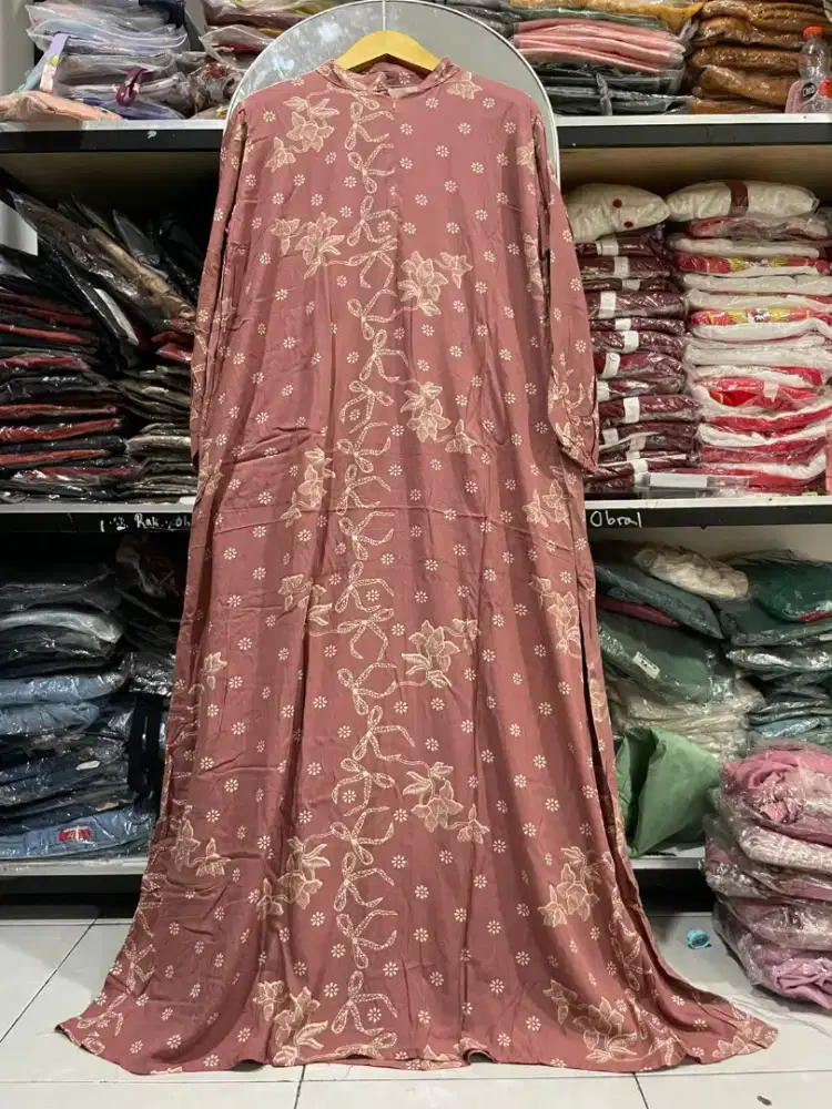 gamis jumbo bahan nyaman