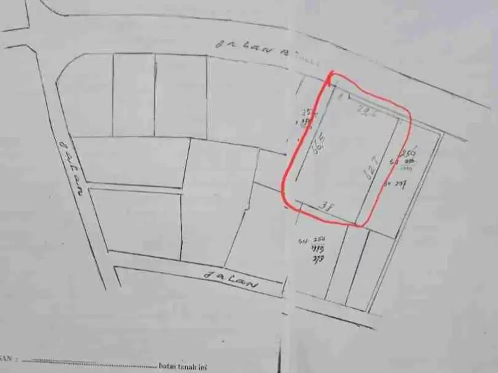 DIJUAL TANAH STRATEGIS LOKASI TEUKU UMAR BARAT