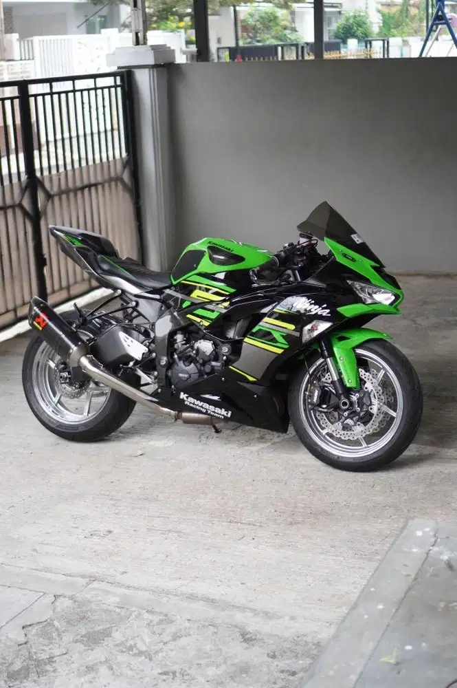 [TERMURAH] Kawasaki ZX6R ZX636 2019 modif 40jt mulus never crash