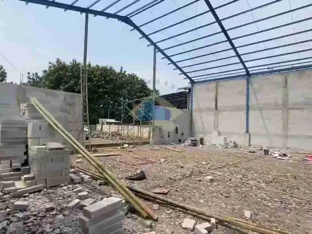 Jual gudang di jl raya STPI curug Tangerang dekat tol Bitung