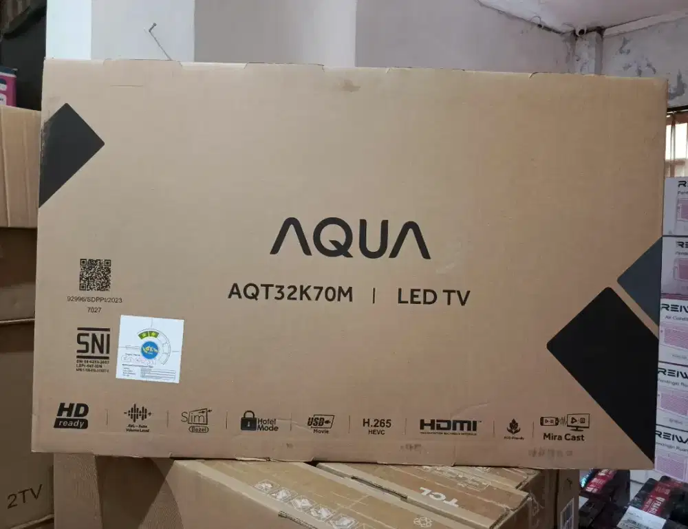 Aqua Digital tv 32 inch , tdk perlu stb