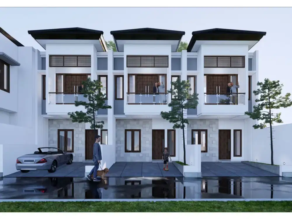 Hanya Selangkah Kepusat Kota, Townhouse disesetan
