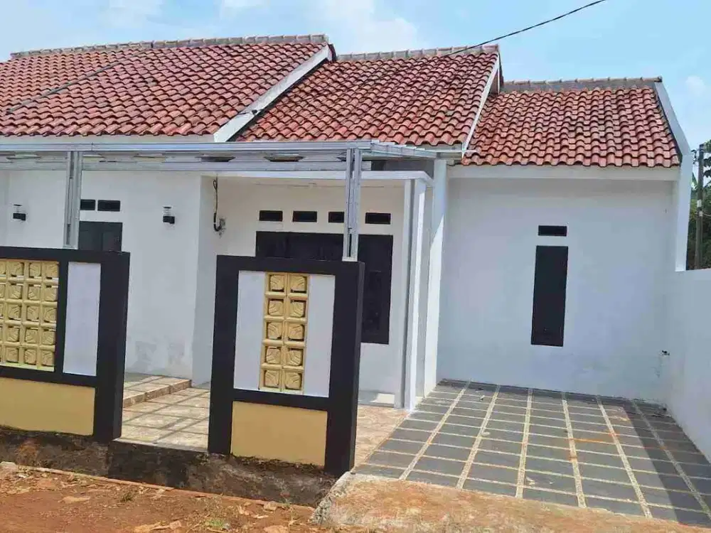 Cluster modern minimalis pasir putih sawangan Depok Rumah cash 285 Juta