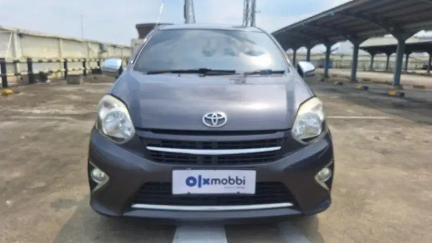 Pajak Panjang TDP 5JT Toyota Agya 1.0 G Bensin-AT 2015 Abu