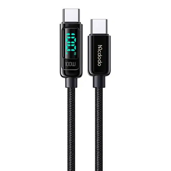 MCDODO Data Cable Digital Pro Type-C to Type-C 100W PD Fast Charging 5