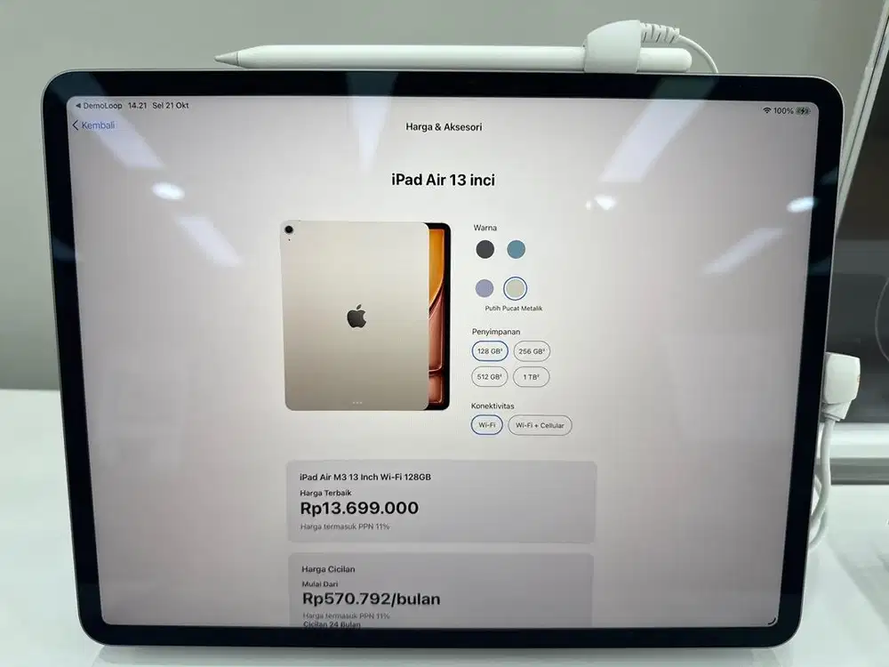 iPad Air M3 13 Inch wi-fi 128GB