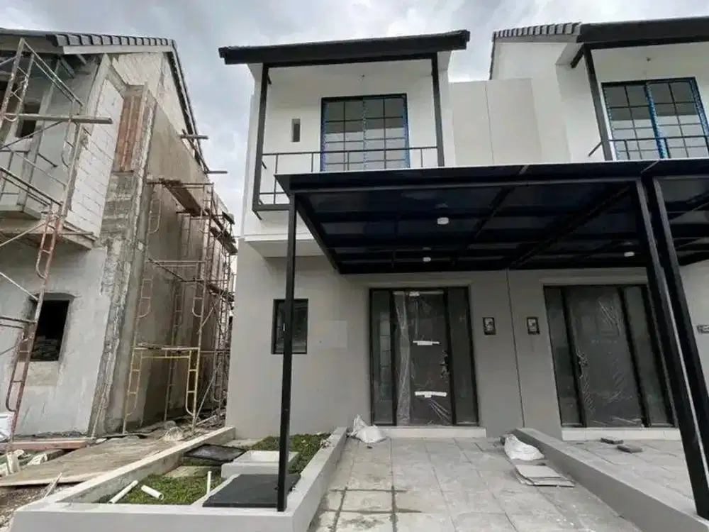 DIJUAL RUMAH BARU GRAHA NATURA DANDELION SAMBIKEREP SURABAYA RON.A623