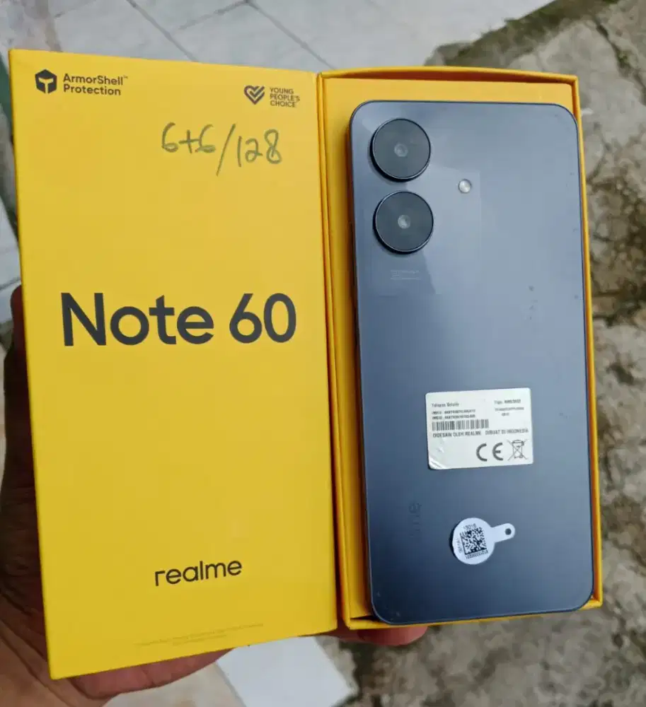 Realme Note 60 Ram 6+12/128