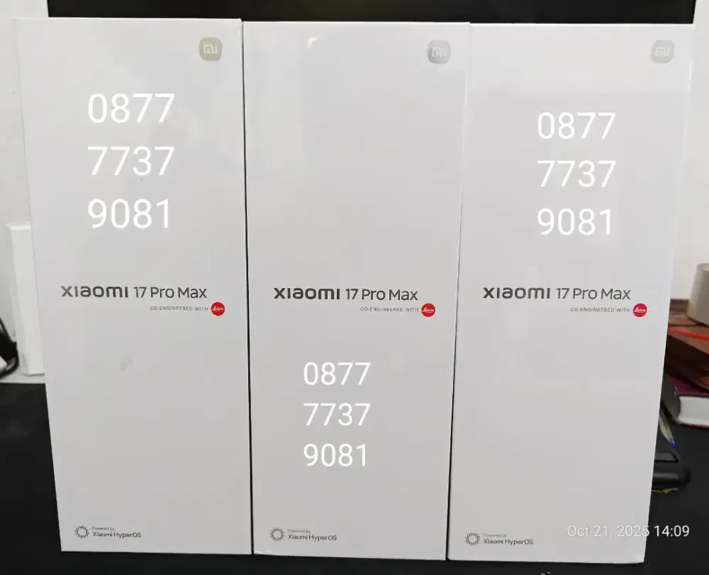 Xiaomi 17 Pro Max 16/512 GB - Hitam