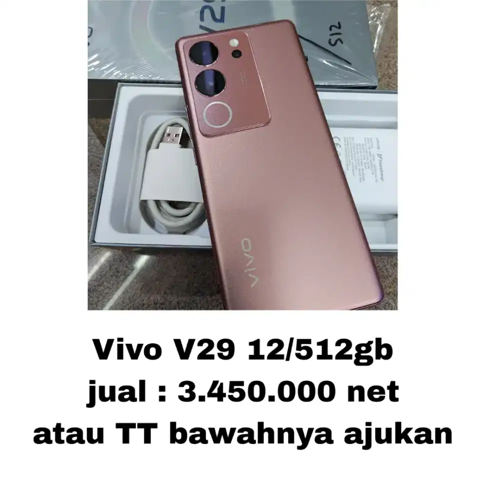 Vivo V29 5g 12/512gb Like new cari tt