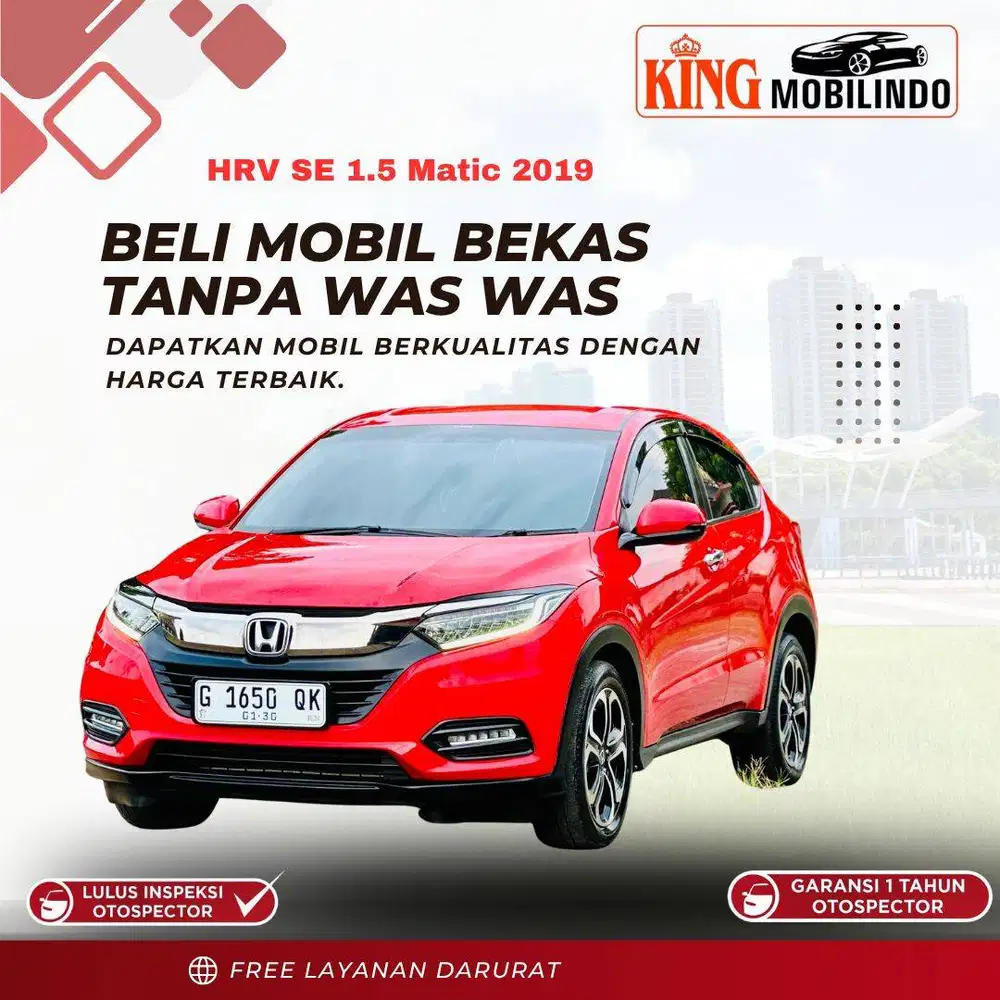( km 60rb ) HRV SE 1.5 Matic 2019, Garansi 1 Tahun